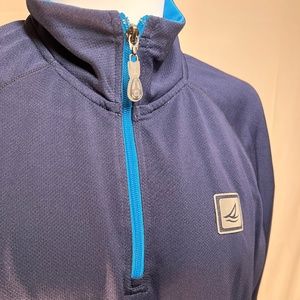 SPERRY MENS LIGHTWEIGHT QUARTER ZIP (L)